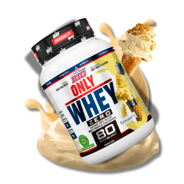 BIG ONLY WHEY ZERO VAINILLA 1KG - Imagen 2