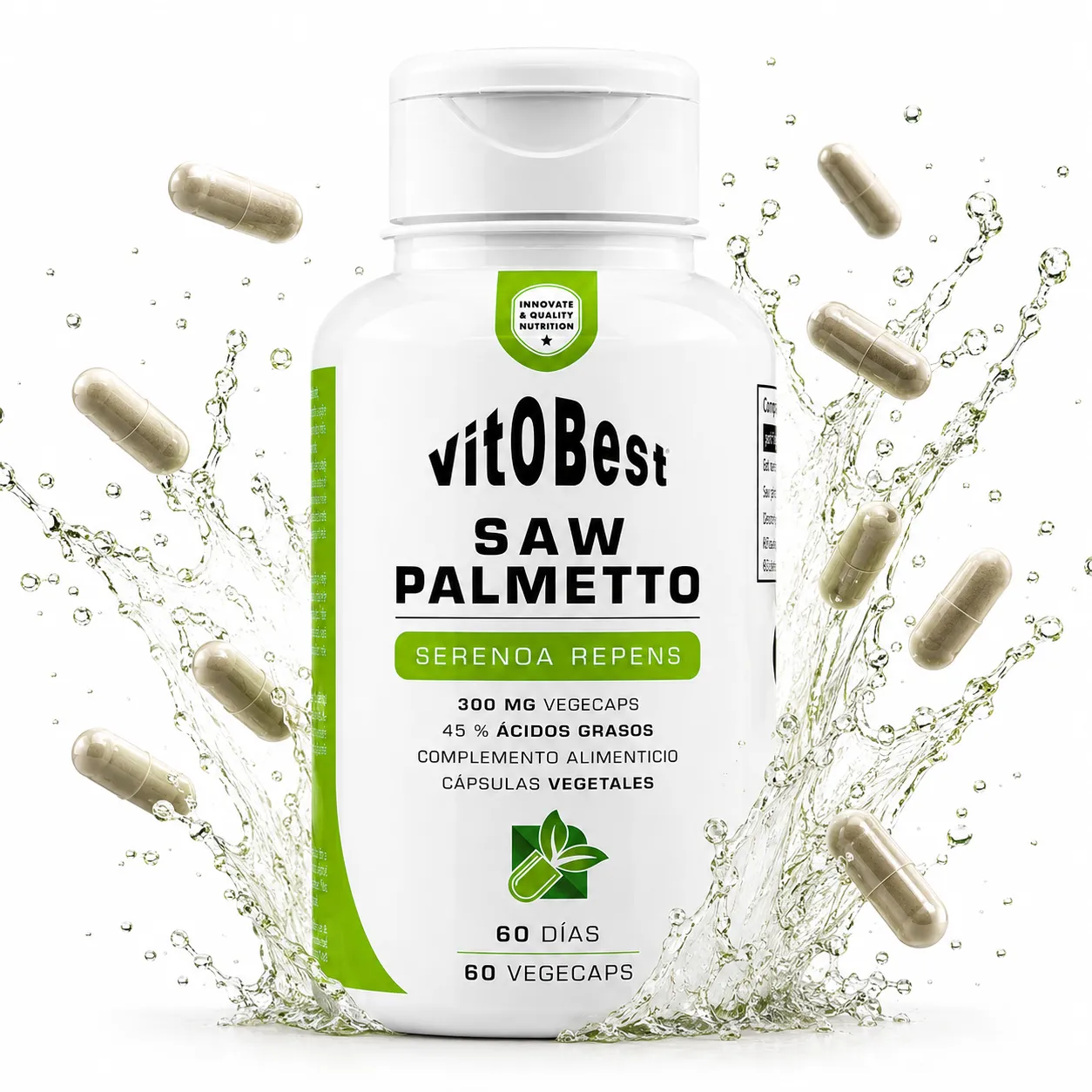 VITOBEST SAW PALMETTO 60 CAPS 1
