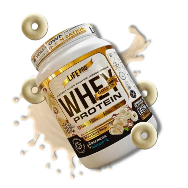 LIFE PRO WHEY GOURMET PROTEIN 900G WHITE CHOCO RINGS - Imagen 2