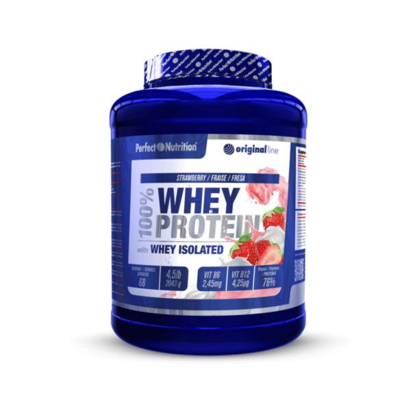 WHEY PROTEIN FRESA 4LB