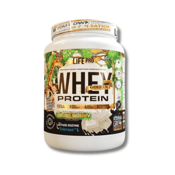 LIFE PRO WHEY GOURMET WHITE CHOCO MONKY 900G