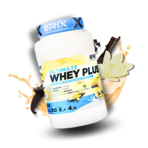 WHEY PLUS VAINILLA 1KG ERIX - Imagen 2