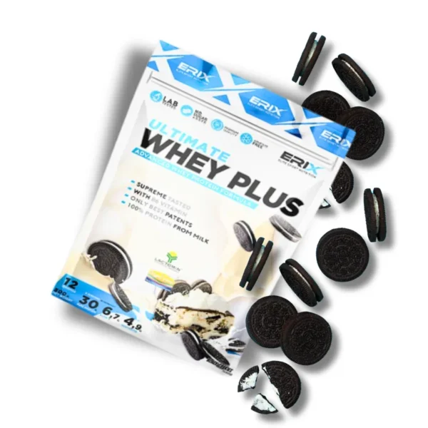 WHEY PLUS BLACK COOKIES ERIX 500GR - Imagen 2