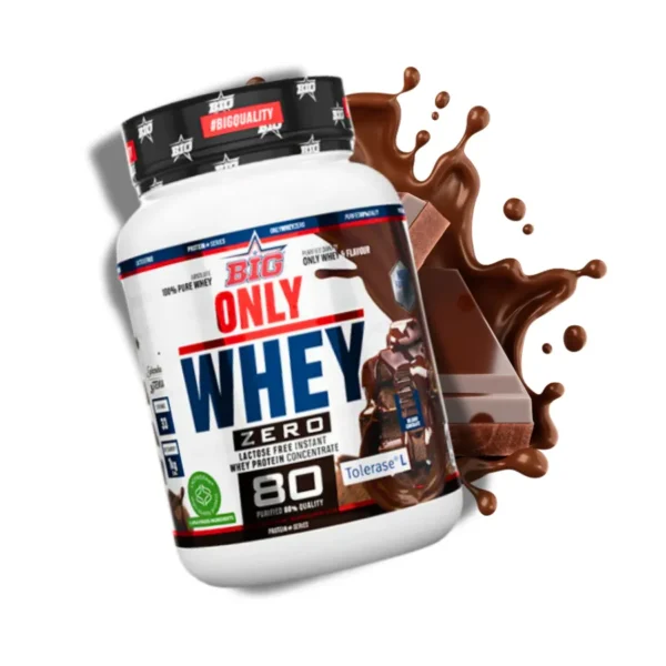 BIG ONLY WHEY ZERO BELGIAN CHOCO 1KG - Imagen 2