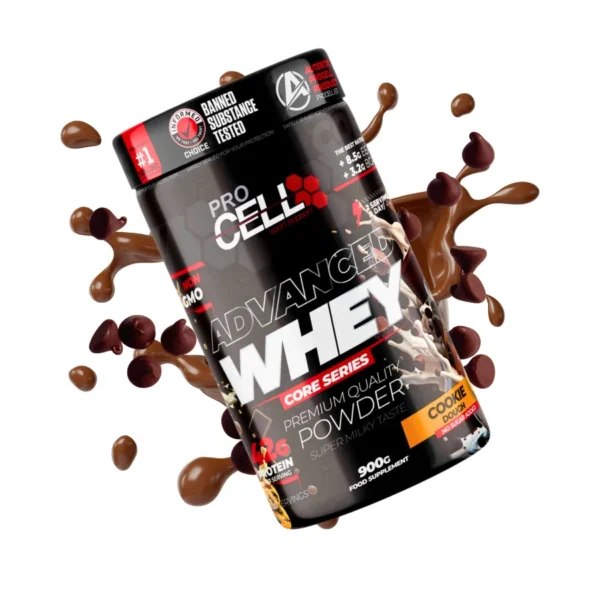 PRO CELL WHEY CORE 900GR COOKIES DOUGH - Imagen 2