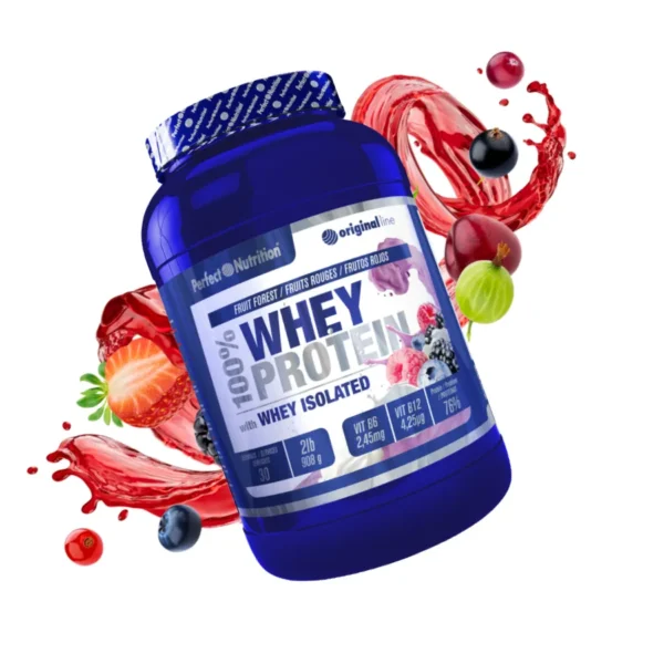 WHEY PROTEIN FRUTOS ROJOS 2LB - Imagen 2