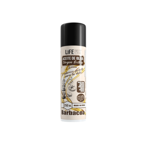 LIFE PRO ACEITE DE OLIVA SABOR BARBACOA 250ML