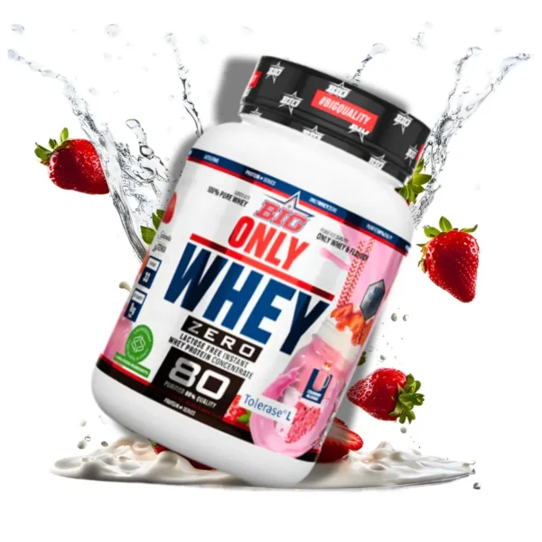 BIG ONLY WHEY ZERO STRAWBERRY 1KG - Imagen 2