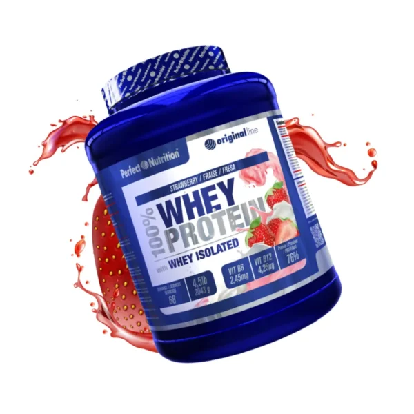 WHEY PROTEIN FRESA 4LB - Imagen 2