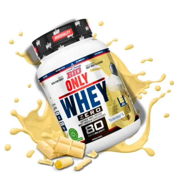 BIG ONLY WHEY ZERO CHOCO BLANCO 1KG - Imagen 2
