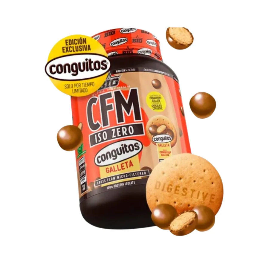 BIG CFM ISO ZERO CONGUITOS DARK GALLETA 1KG