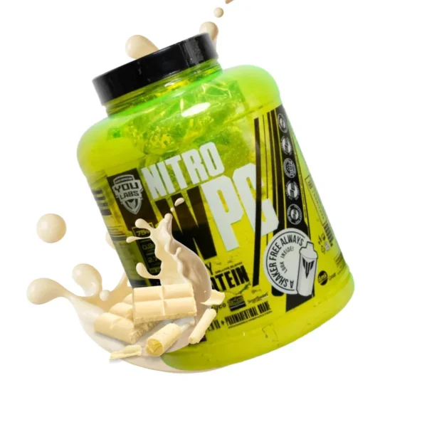 WHEY PROTEIN CHOCO-BLANCO+BATIDORA 2KG - Imagen 2
