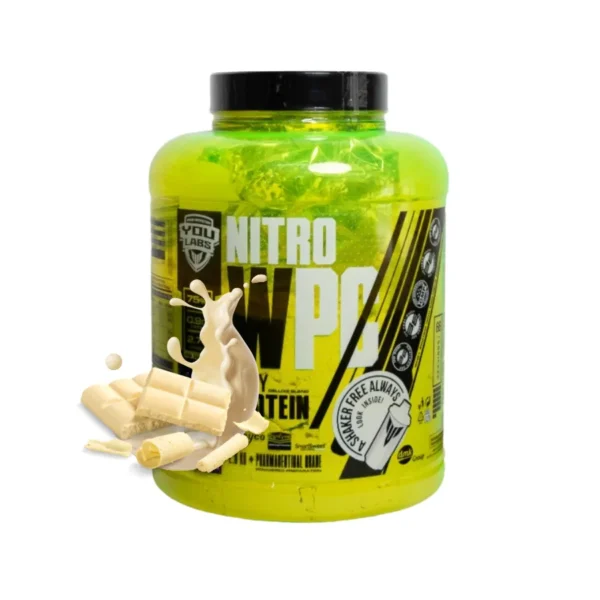 WHEY PROTEIN choco blanco + batidora