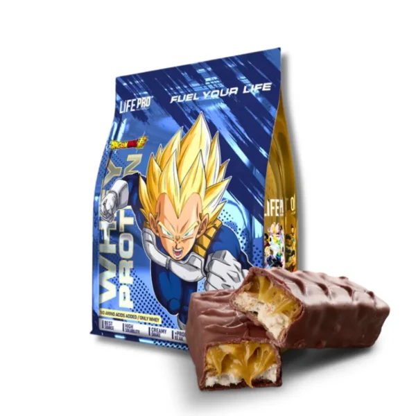 LIFE PRO WHEY DRAGON BALL VEGETA 900G SNIIKEERS