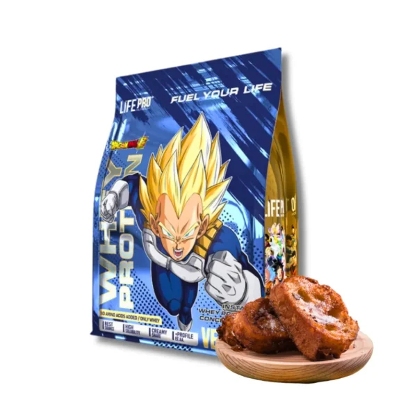 LIFE PRO WHEY DRAGON BALL VEGETA 900G TORRIJA