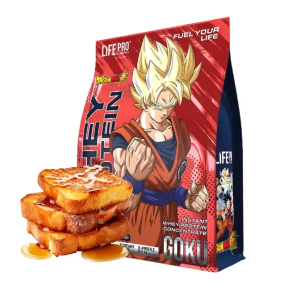 LIFE PRO WHEY DRAGON BALL Super Limited Edition Goku  1.8KG TORRIJA