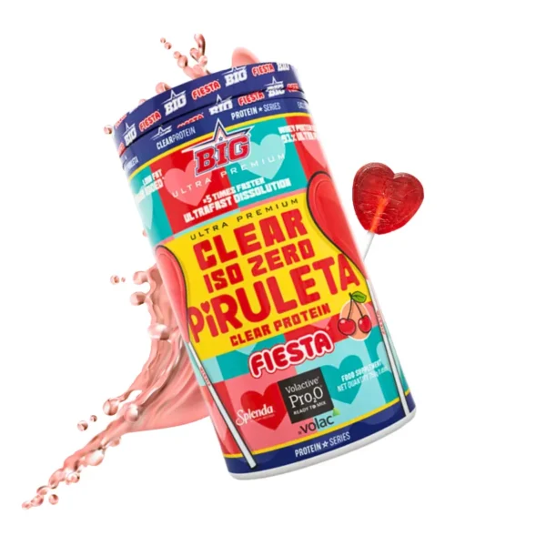 BIG ULTRA PREMIUM CLEAR ISO ZERO PIRULETA 750GR - Imagen 2