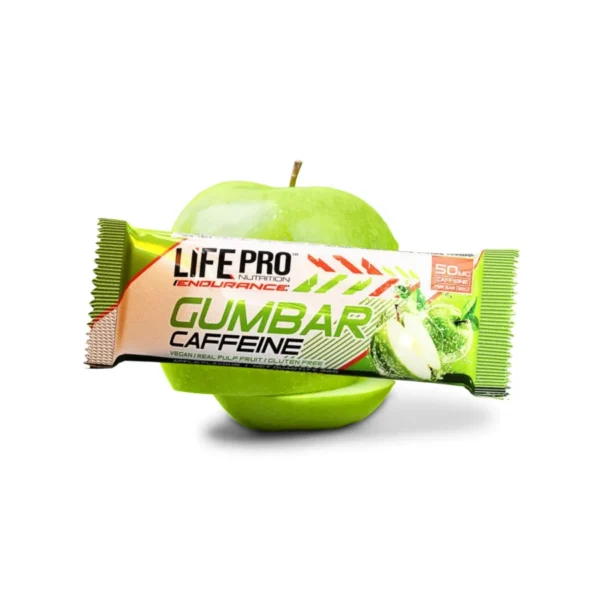 LIFE PRO ENDURANCE GUMBAR CAFFEIN APPLE 32GR - Imagen 2