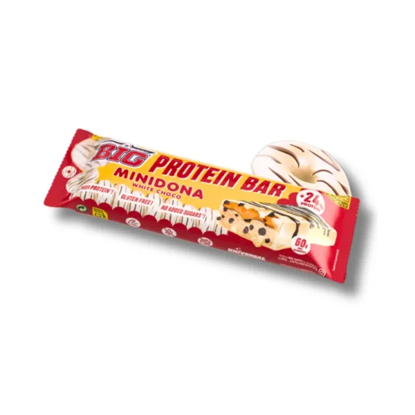 BIG PROTEIN BAR MINIDONA WHITE CHOCO 60GR
