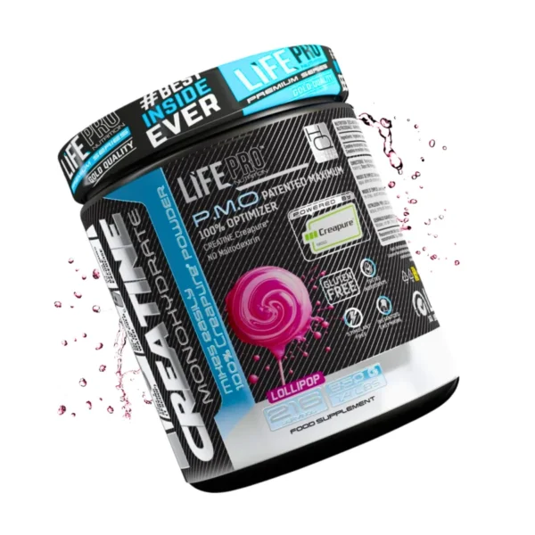 LIFE PRO CREATINE CREAPURE 650G LOLLYPOP - Imagen 2
