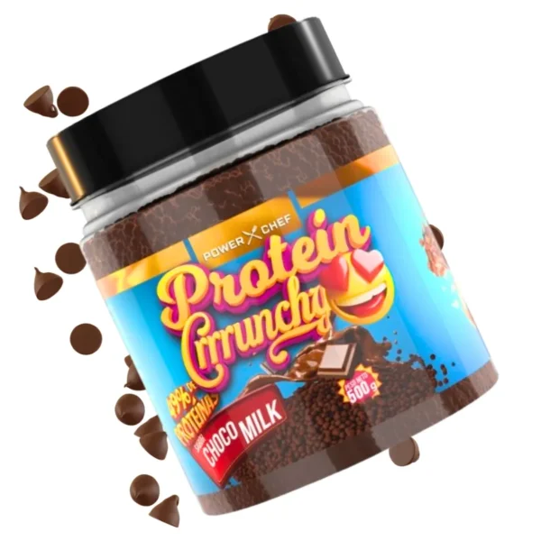 Protein CRRRUNCHY 500g Choco Milk | Topping proteico crujiente con chocolate con leche - Imagen 2