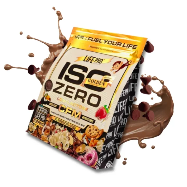 LIFE PRO ISOLATE ZERO CFM CHOCO MONKY CHIPS 800G - Imagen 2