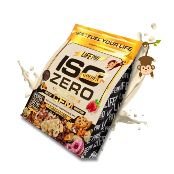LIFE PRO ISOLATE ZERO CFM WHITE CHOCO MONKY 800G - Imagen 2
