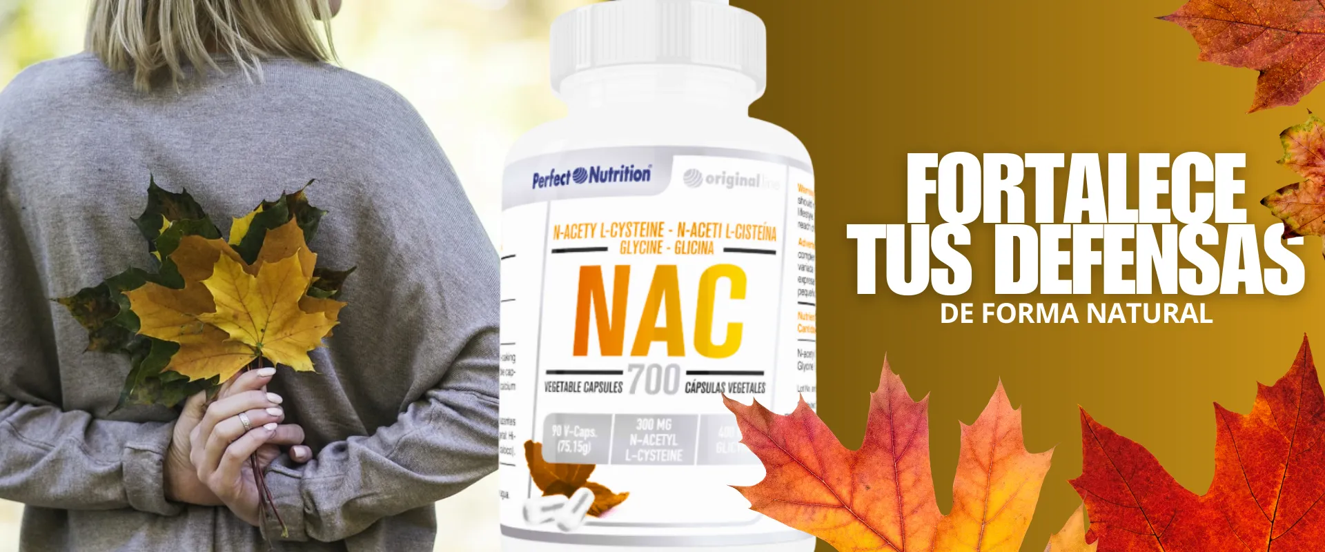 NAC: el suplemento estrella para el otoño.