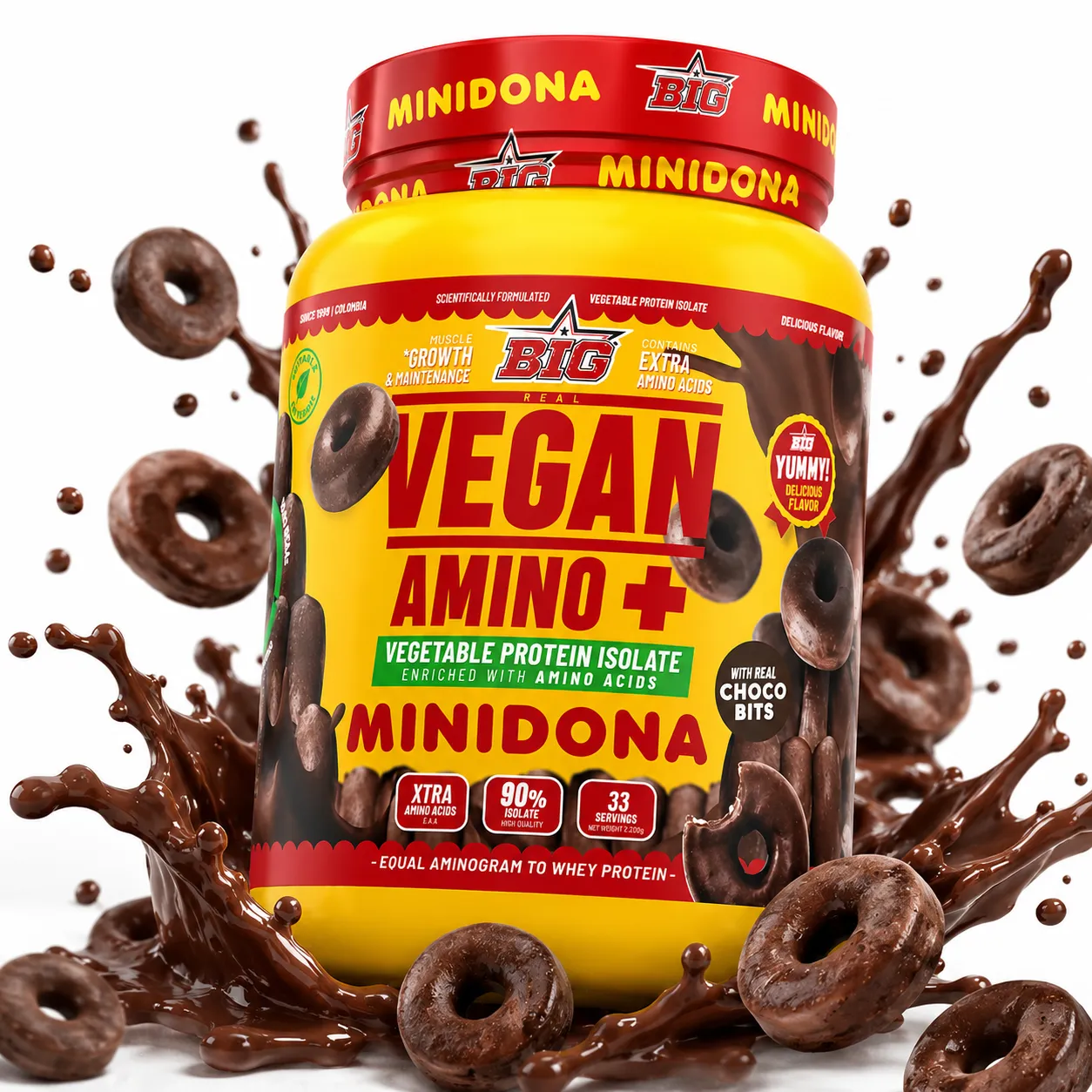 BIG VEGAN AMINO MINIDONA 2