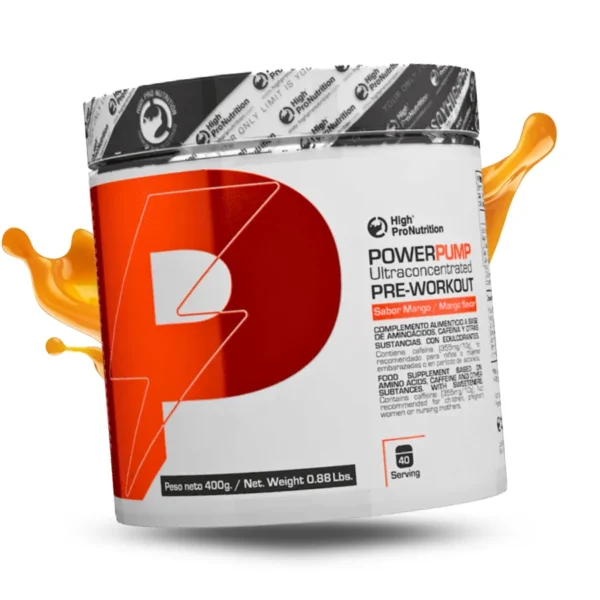 POWER PUMP PRE-WORKOUT MANGO - Imagen 2