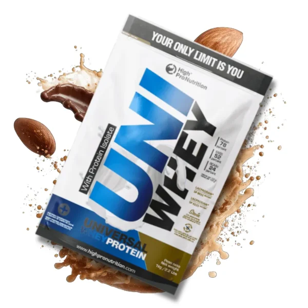 UNI WHEY CHOCOLATE CON ALMENDRA 1KG - Imagen 2