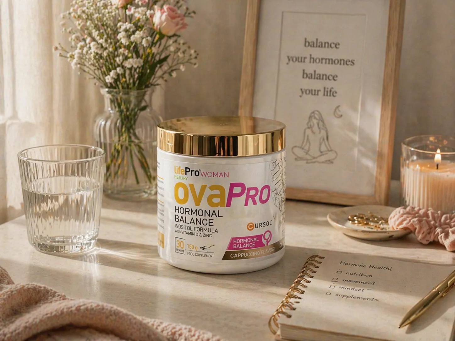 Combate el SOP con un solo suplemento: Life Pro OvaPro Myo Inositol