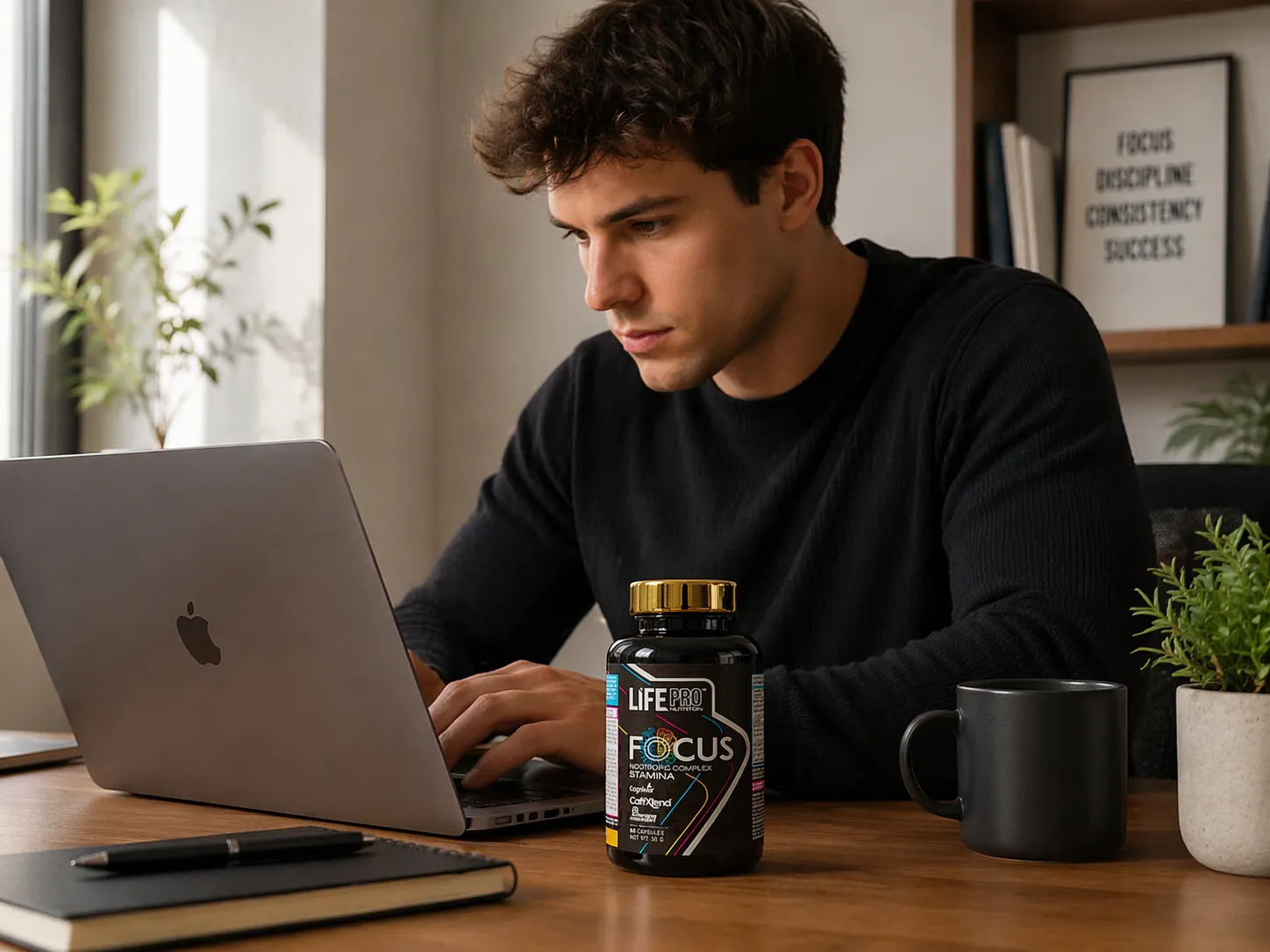 Life Pro Focus Nootropic: mejora tu concentración, claridad mental y rendimiento cognitivo.