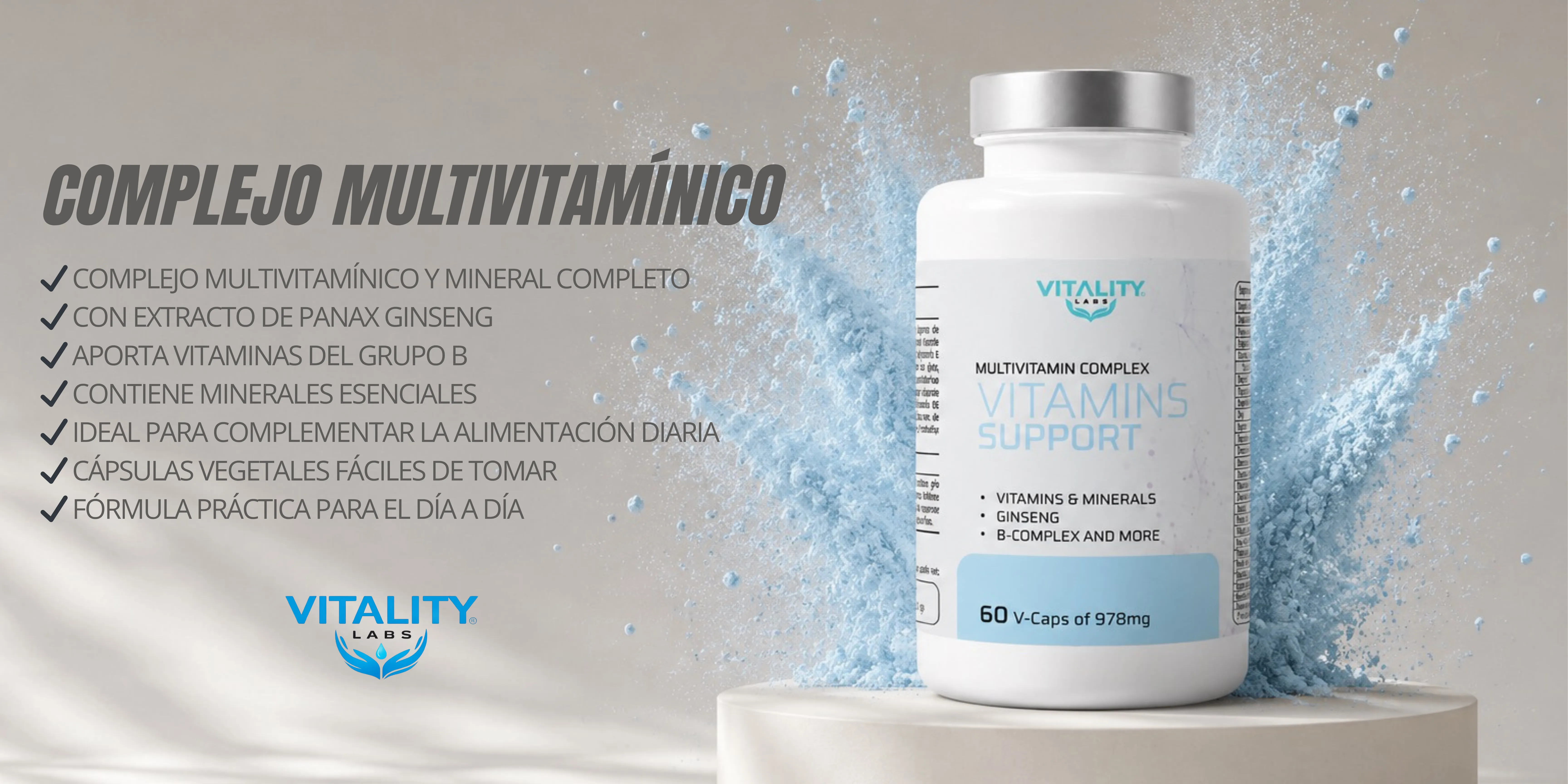 Inicio 40 VITALITY LABS VITAMINAS