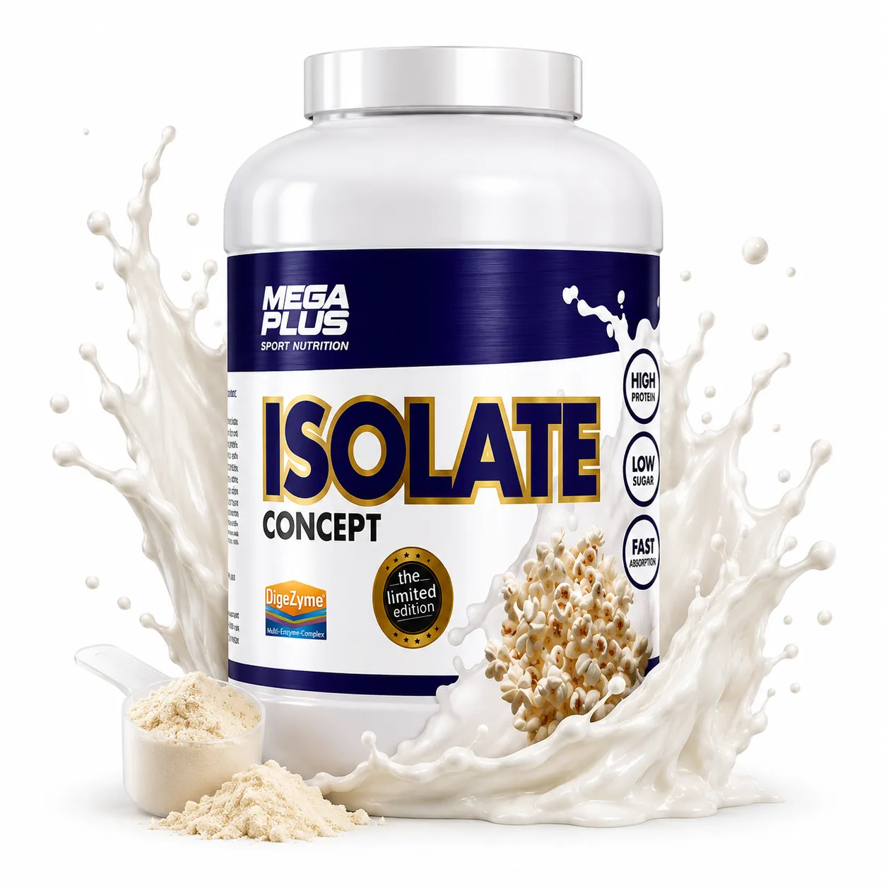 Inicio 40 MEGA PLUS ISOLATE CONCEPT