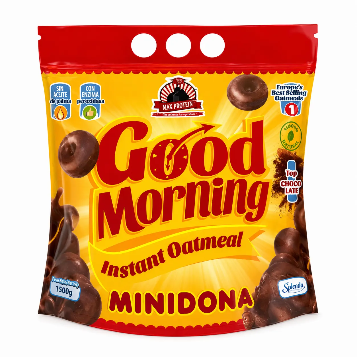 Inicio 36 BIG GOOD MORNING MINI DONA OATMEAL