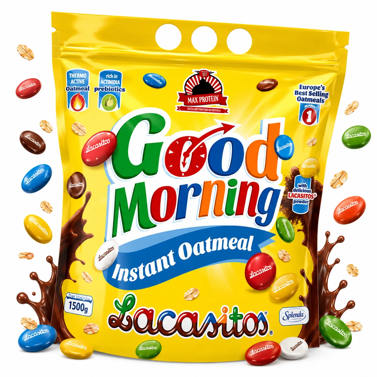 BIG GOOD MORNING OATMEAL 1.5KG LACASITOS 1 BIG GOOD MORNING OATMEAL 1.5KG LACASITOS
