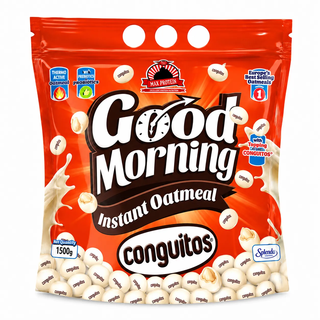 BIG GOOD MORNING OATMEAL 1.5KG CONGUITOS 3 BIG GOOD MORNING OATMEAL 1.5KG CONGUITOS