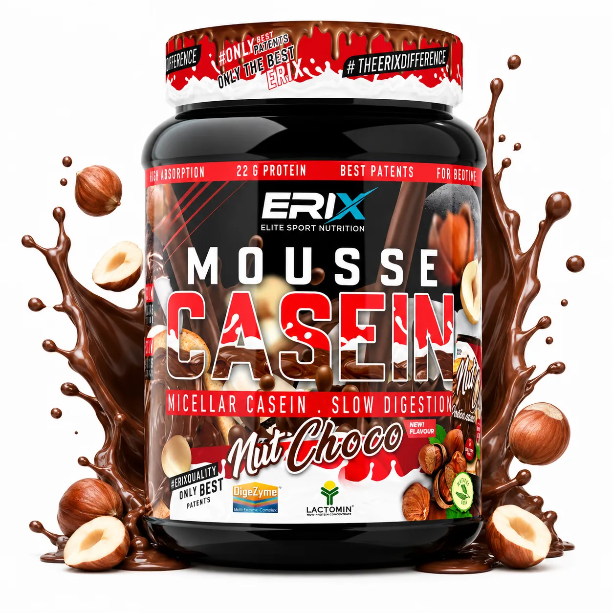 ERIX CASEIN NUT CHOC