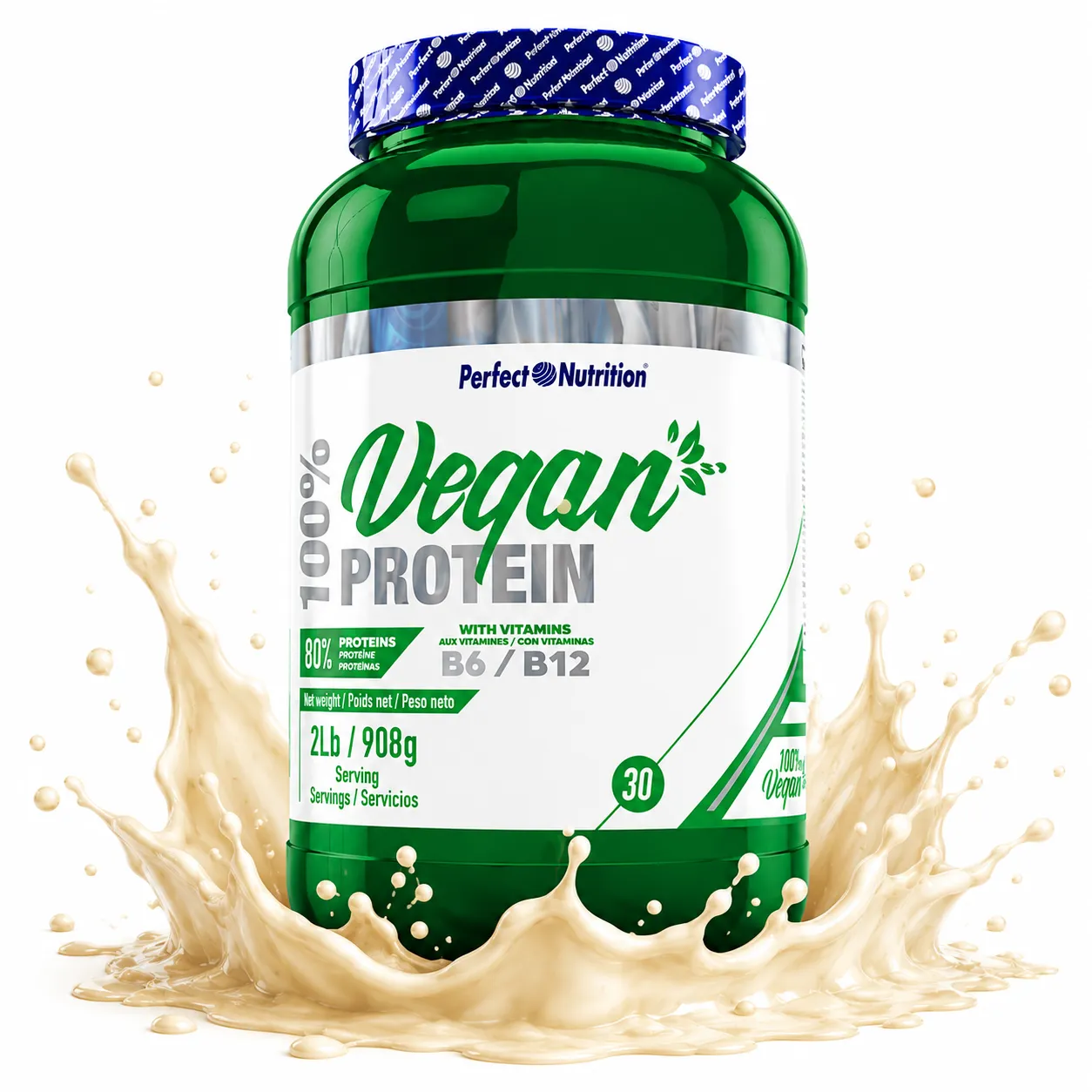 VEGAN PROTEIN 908G PERFECT NUTRITION SPLASH