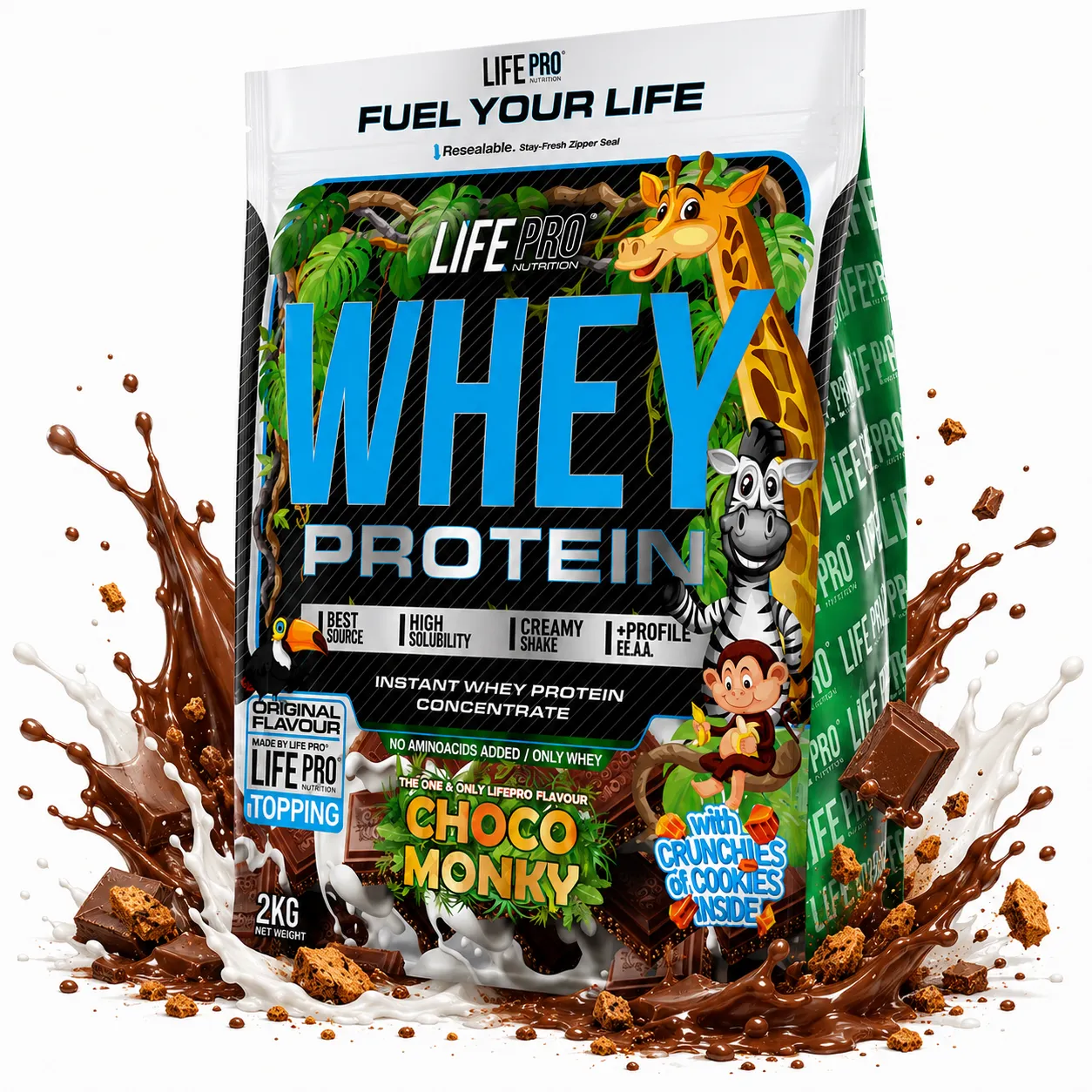 LIFE PRO WHEY CHOCO MONKY 2