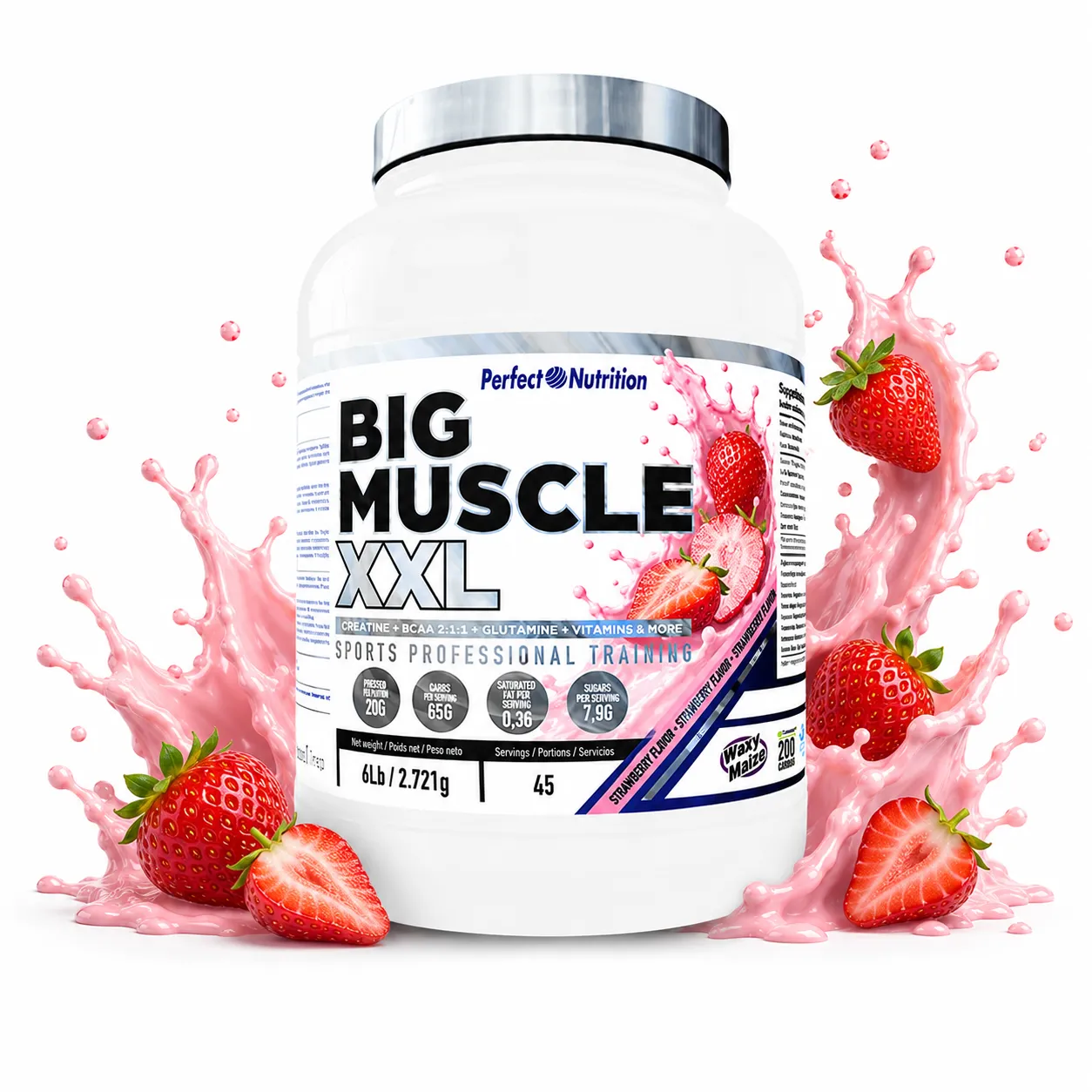 Inicio 41 BIG MUSCLE XXL 6LB FRESA