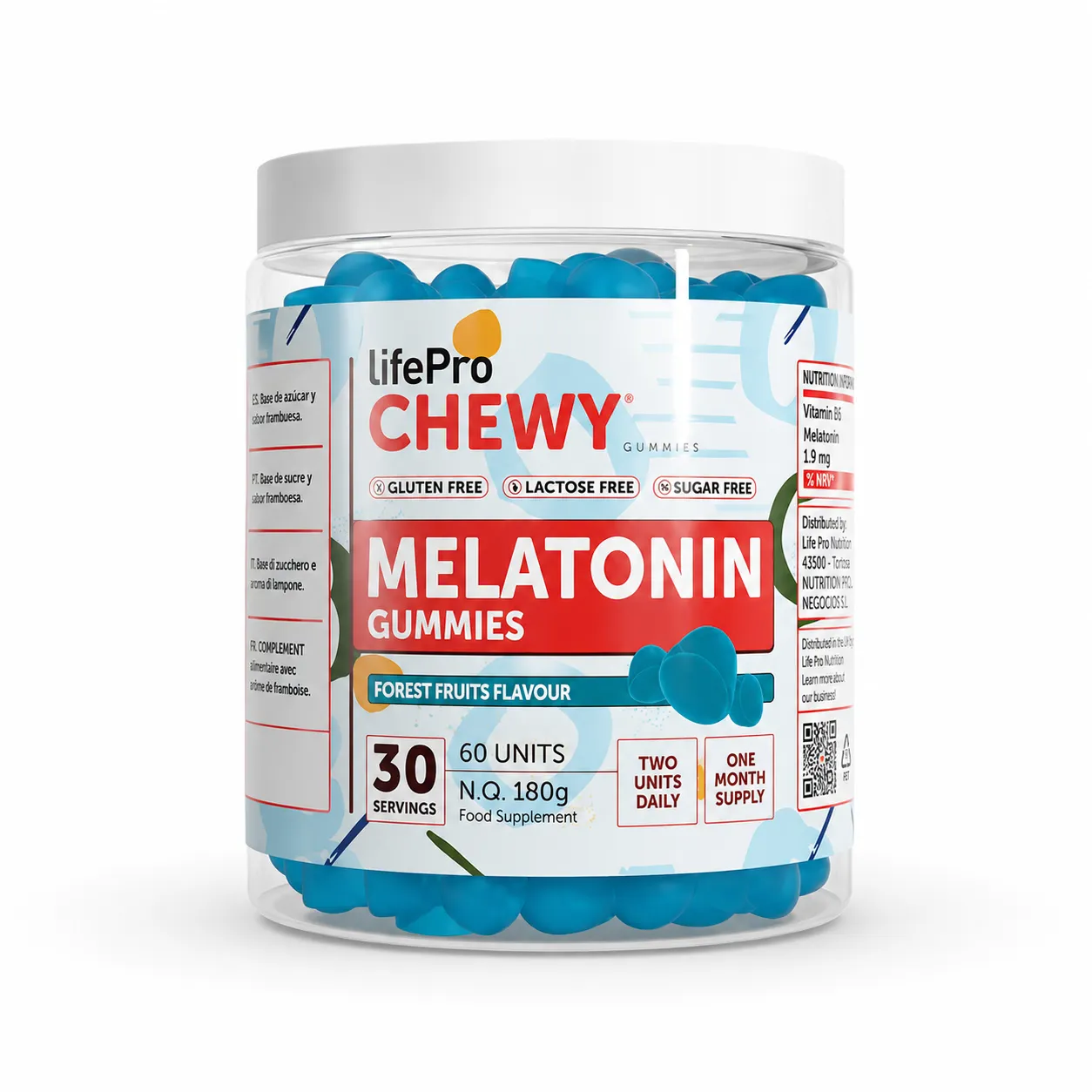 LIFE PRO CHEWY MELATONIN 1 LIFE PRO CHEWY MELATONIN