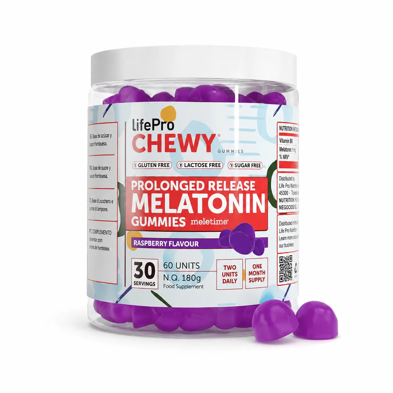 Inicio 44 LIFE PRO CHEWY PROLONGED RELEASE MELATONIN