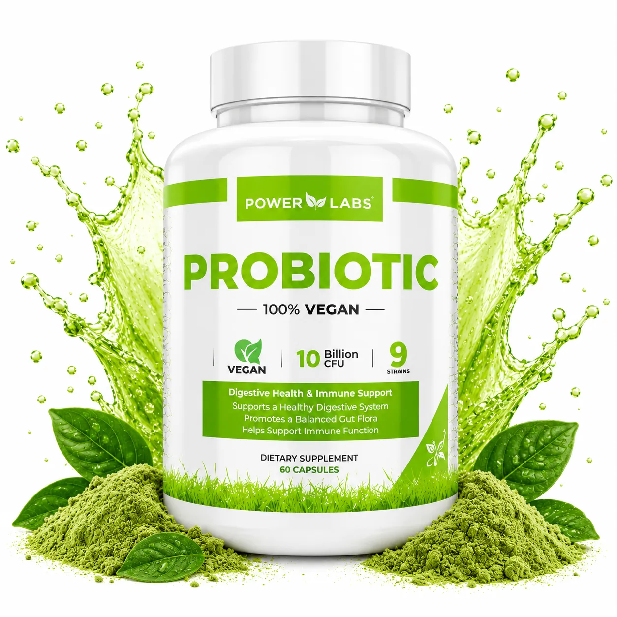 Inicio 47 POWER LABS PROBIOTIC 500MG