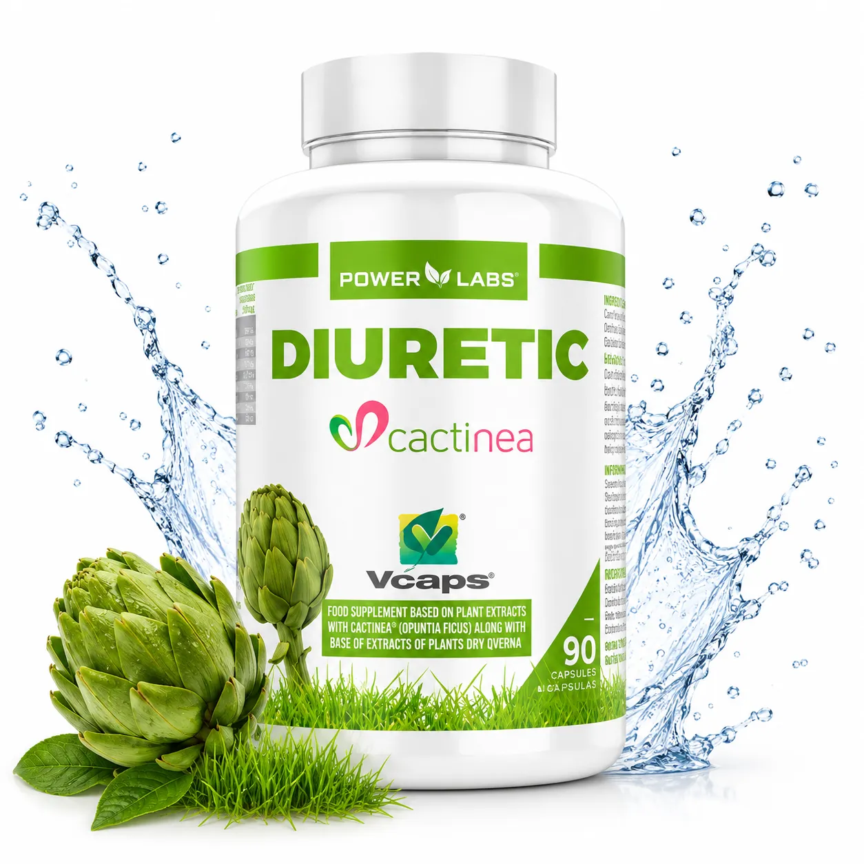 Inicio 41 POWER LABS DIURETIC 90CAPS