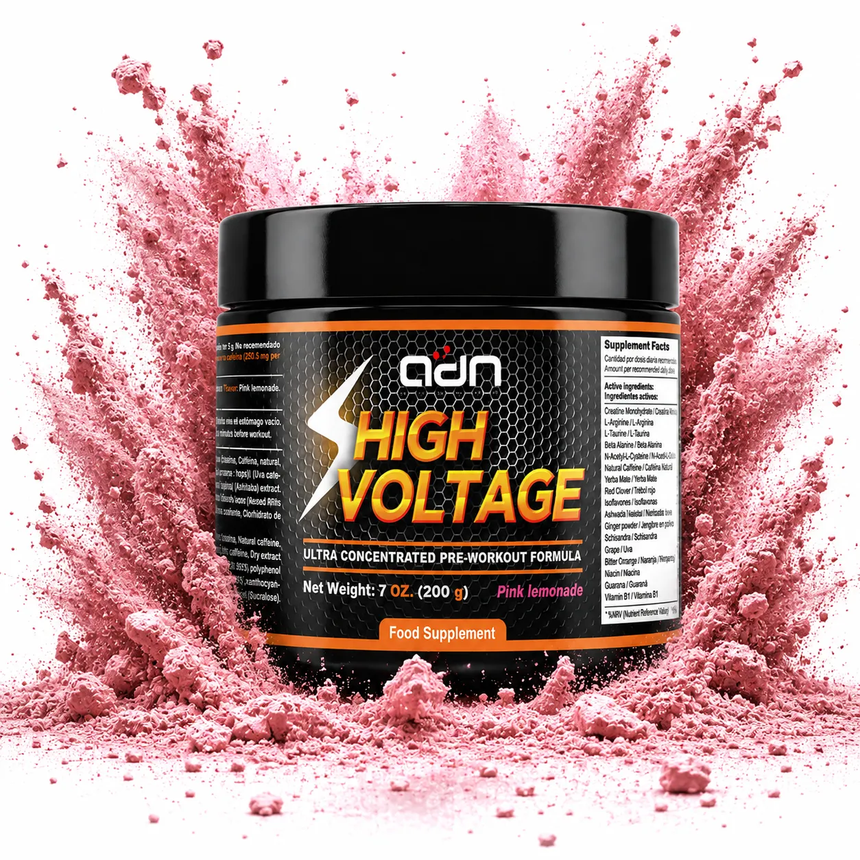 ADN HIGH VOLTAGE ULTRA CONCENTRATED LIMON PERFECT NUTRITION 1
