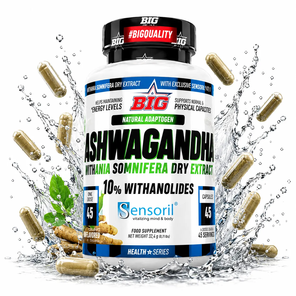 Inicio 45 BIG ASHWAGANDHA 45 CAPS 1