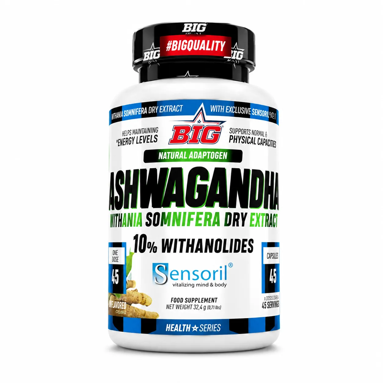 BIG ASHWAGANDHA 45 CAPS 1 BIG ASHWAGANDHA 45 CAPS