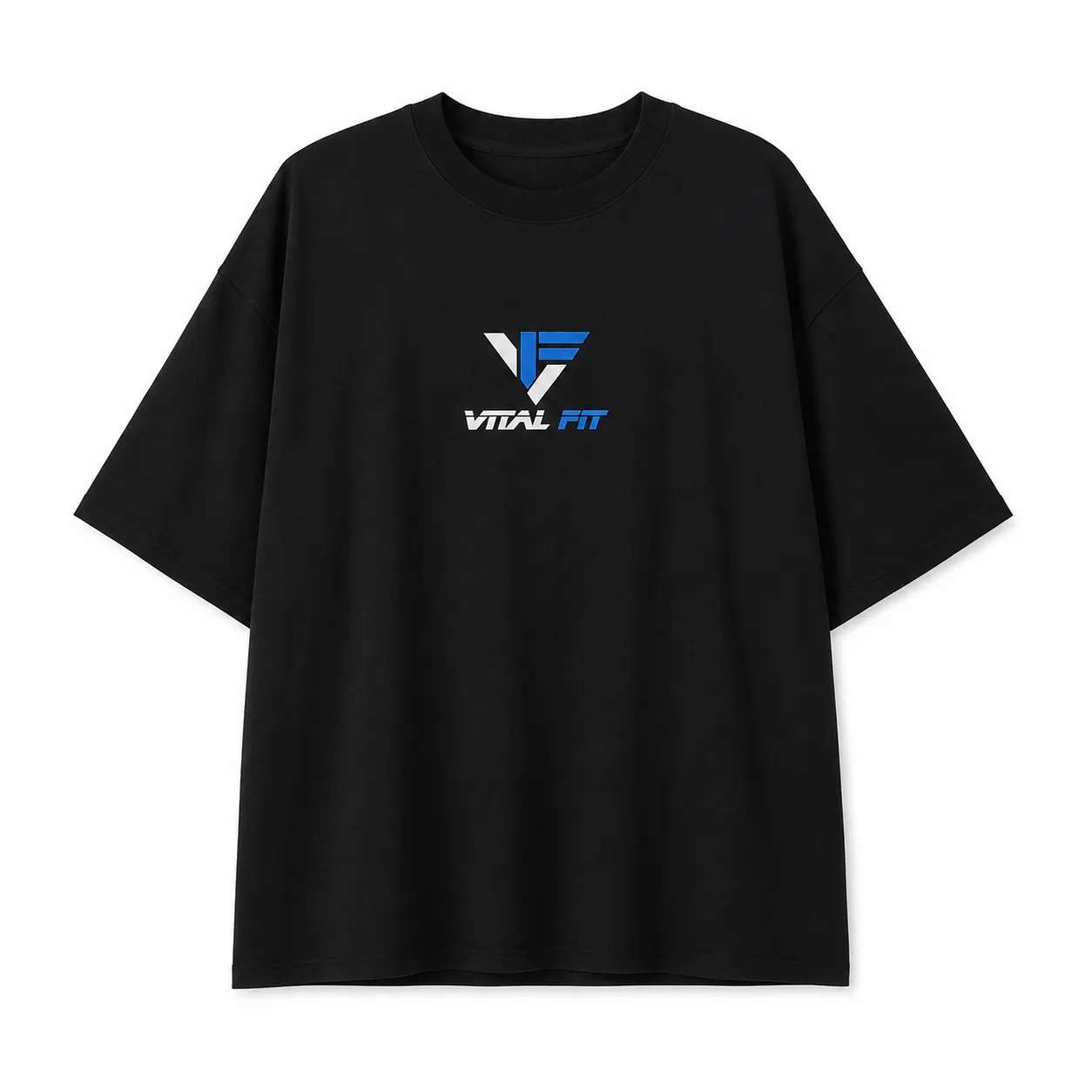 CAMISETA OVERSIZE NEGRA VITALFIT 1 CAMISETA OVERSIZE NEGRA VITALFIT